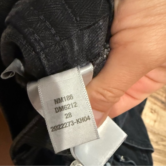 Madewell The '90s Straight Jean Black Denim Jeans - Picture 10 of 14